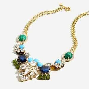 ✨BNWOT✨J CREW//Geometric stone statement necklace
